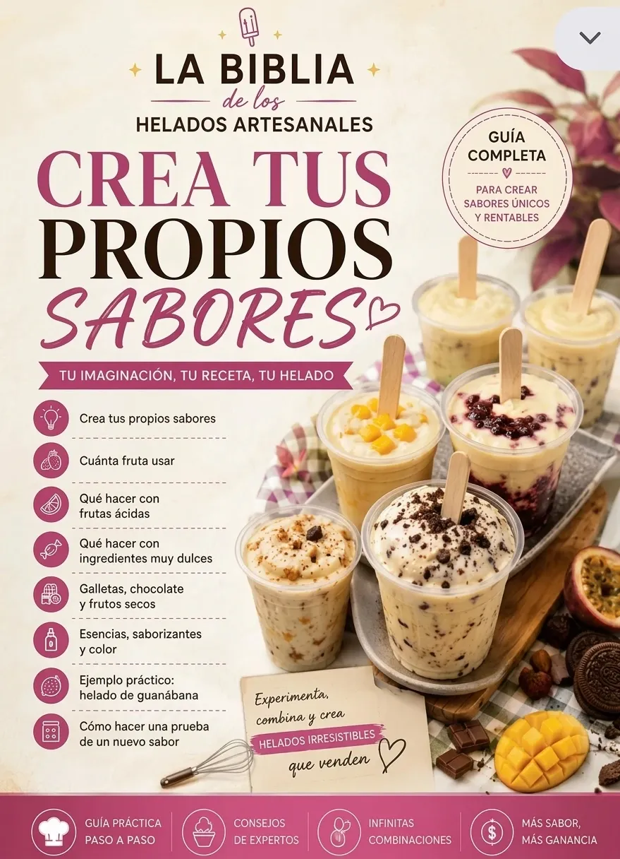 Recetario de Helados Artesanales