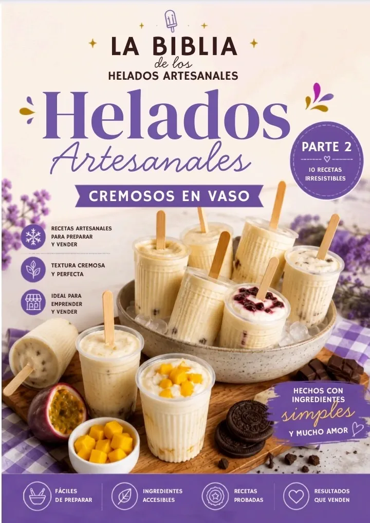 Helados cremosos