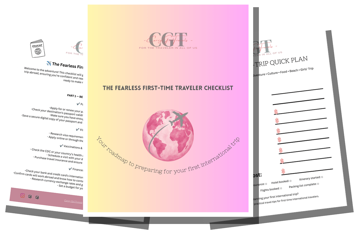 The Fearless First-Time Traveler Checklist preview