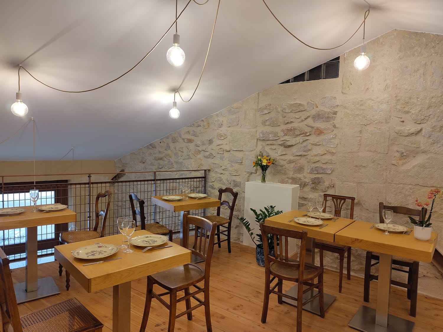 salle étage restaurant