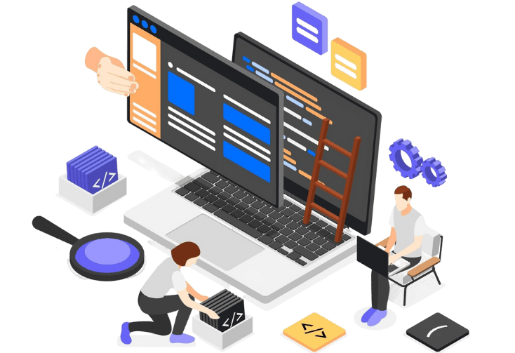 Illustration 3D automatisations