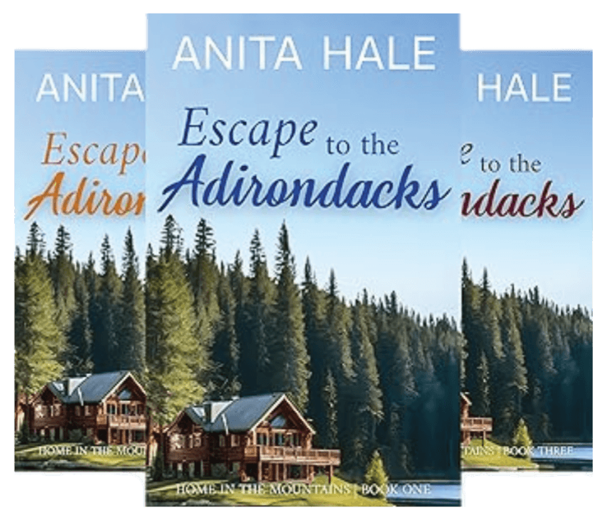 Image with covers of the Home in the Mountains series by Anita Hale
