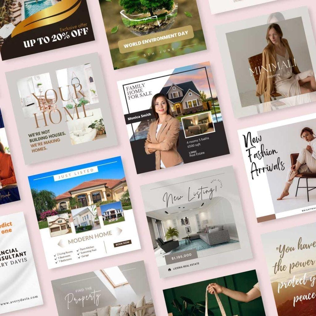 Branding and lifestyle content examples