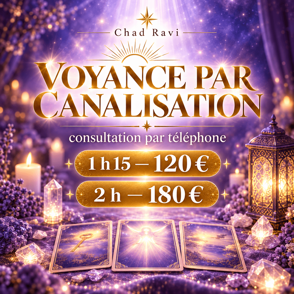 CHAD RAVI guidances médium voyant canal
