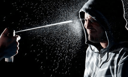 Pepper Spray Magic !! 