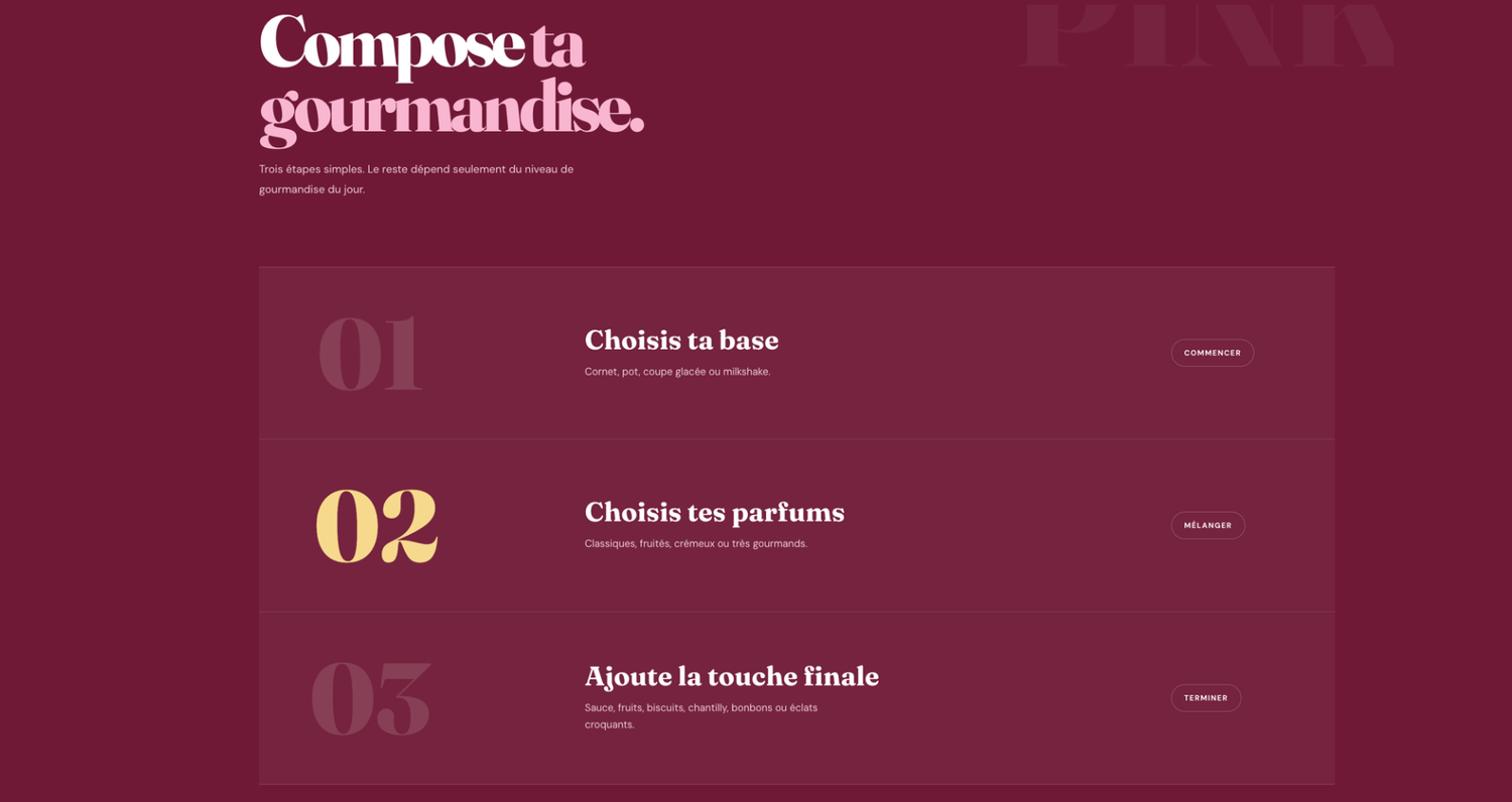 Aperçu de la section Votre rendez-vous du template Néra