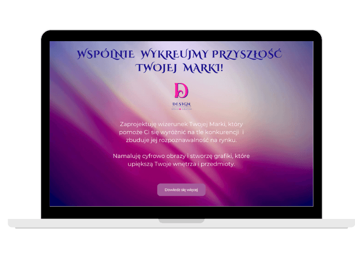 własna strona www. portfolio