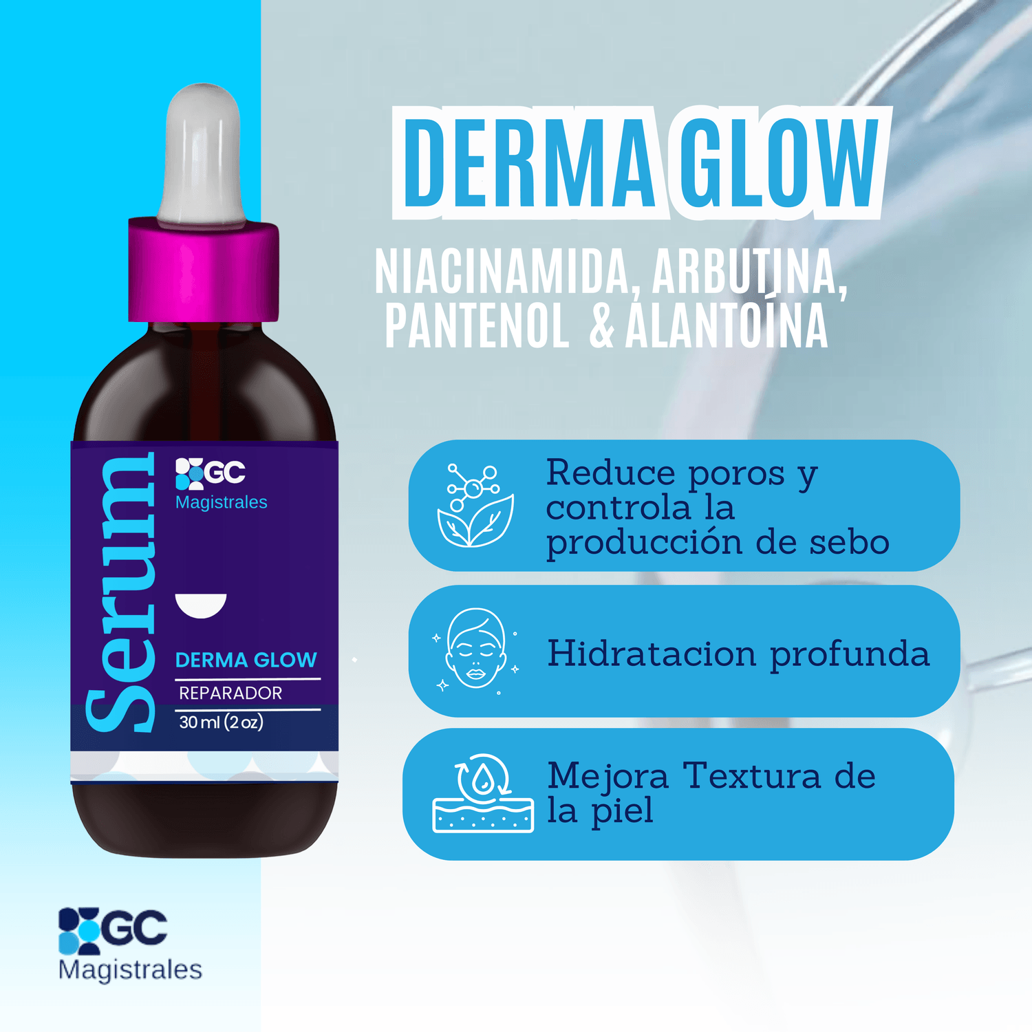 Fórmula “Sérum Derma Glow” 🌿✨