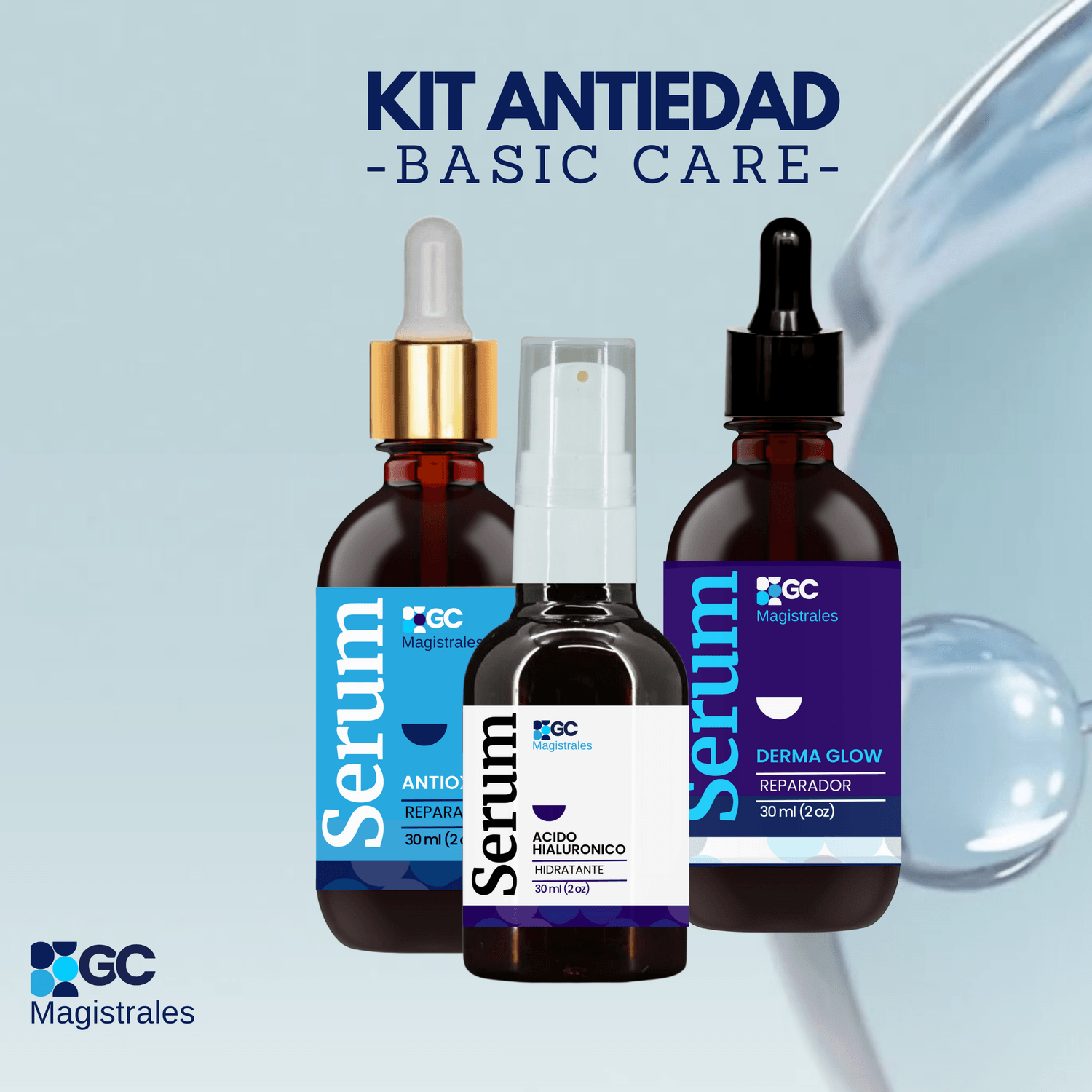 Kit Antiedad - Basic Care ✨ Tu Rutina Perfecta !