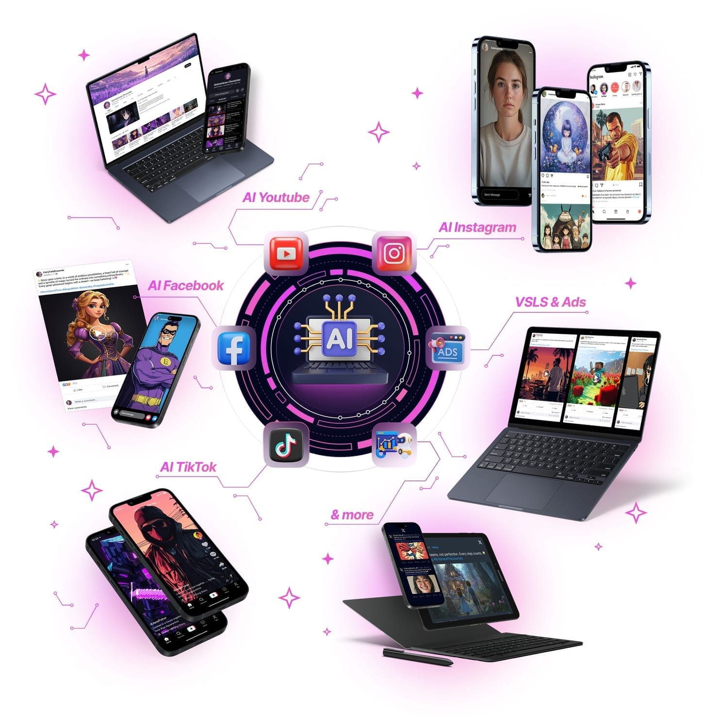 channel builder ai one click upload