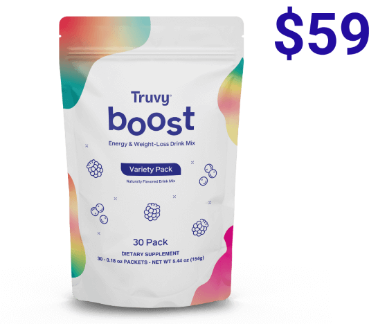 Truvy Boost weight loss drink with S3 technology single bag