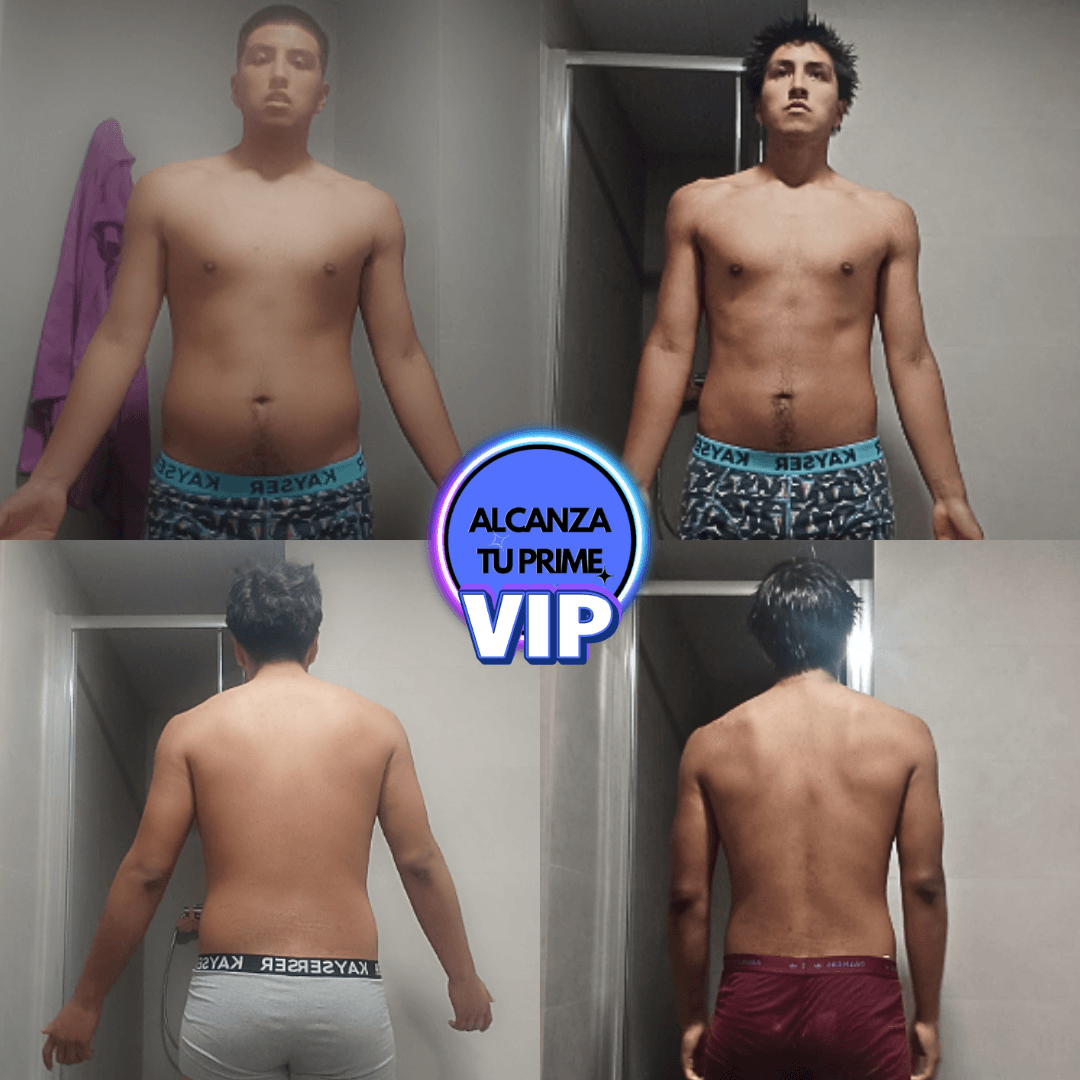 Cambio físico de Luis