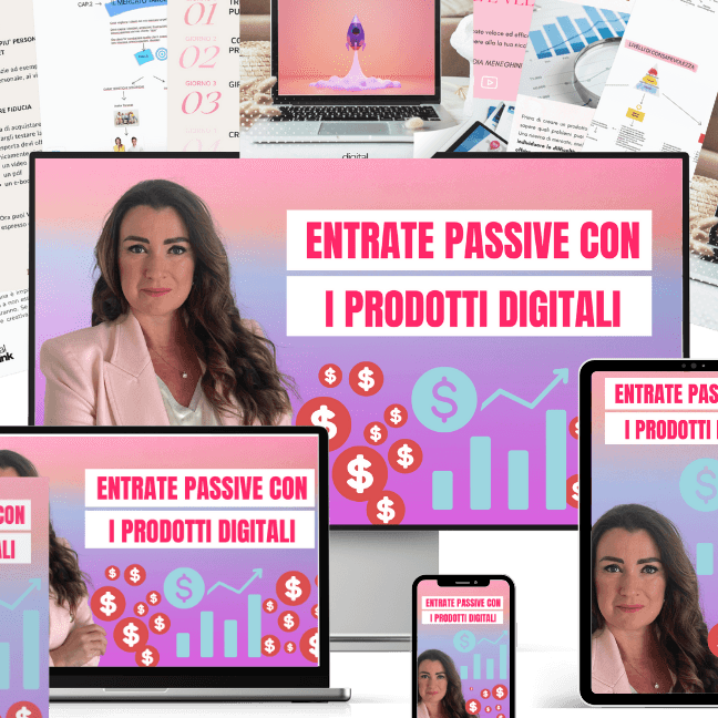 Entrate passive con i prodotti digitali