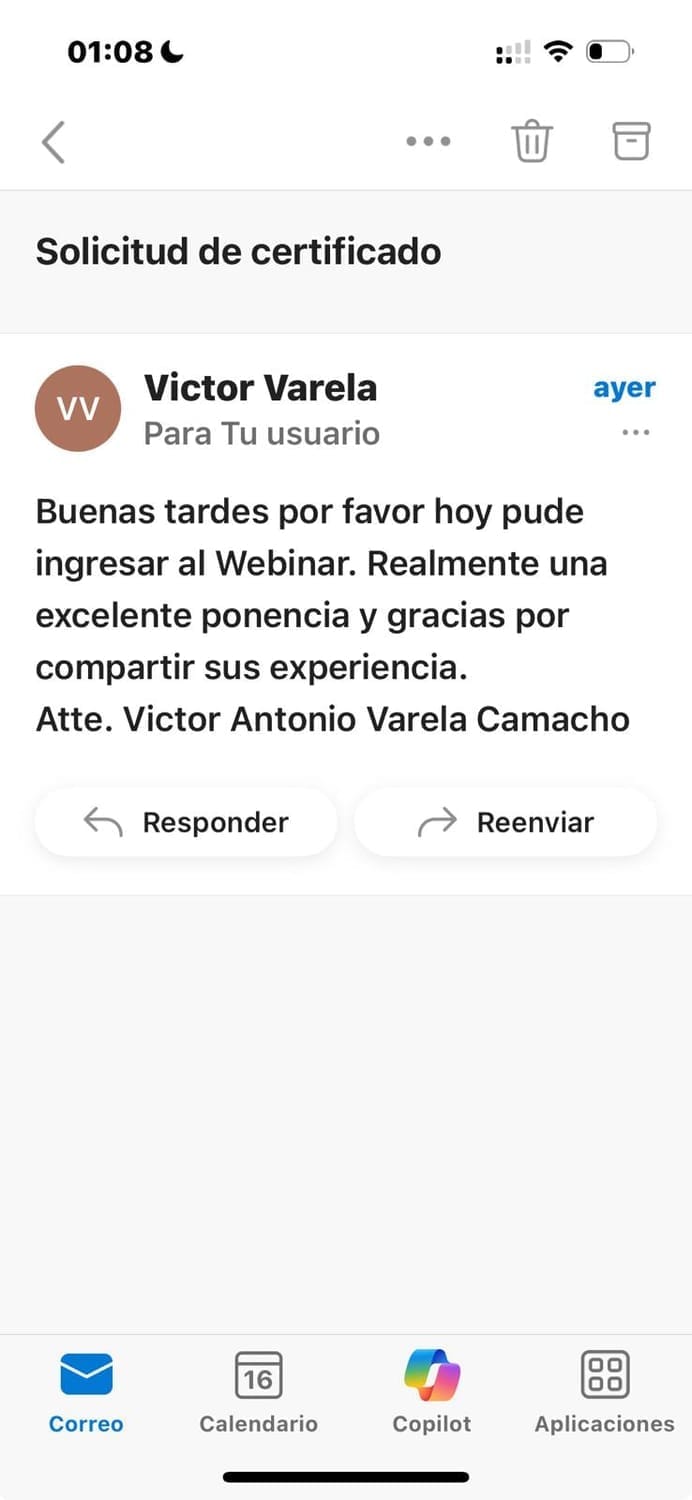 Testimonio