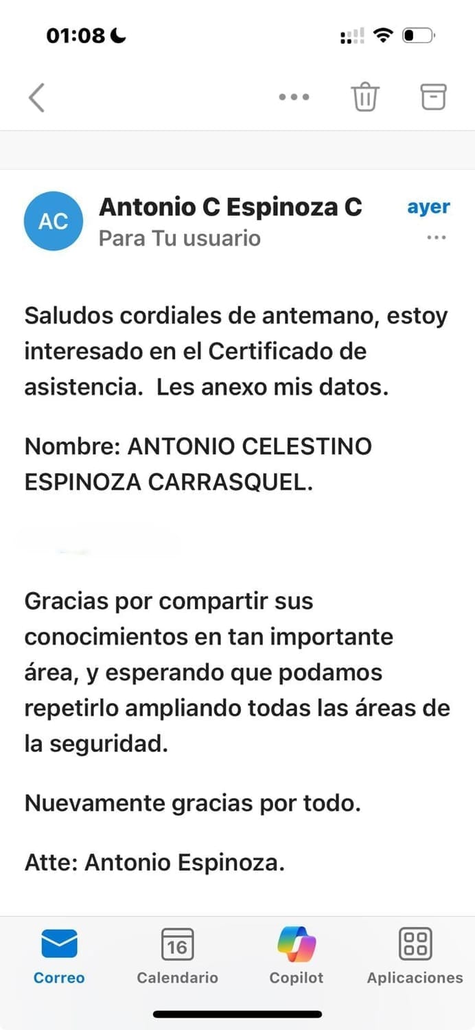 Testimonio