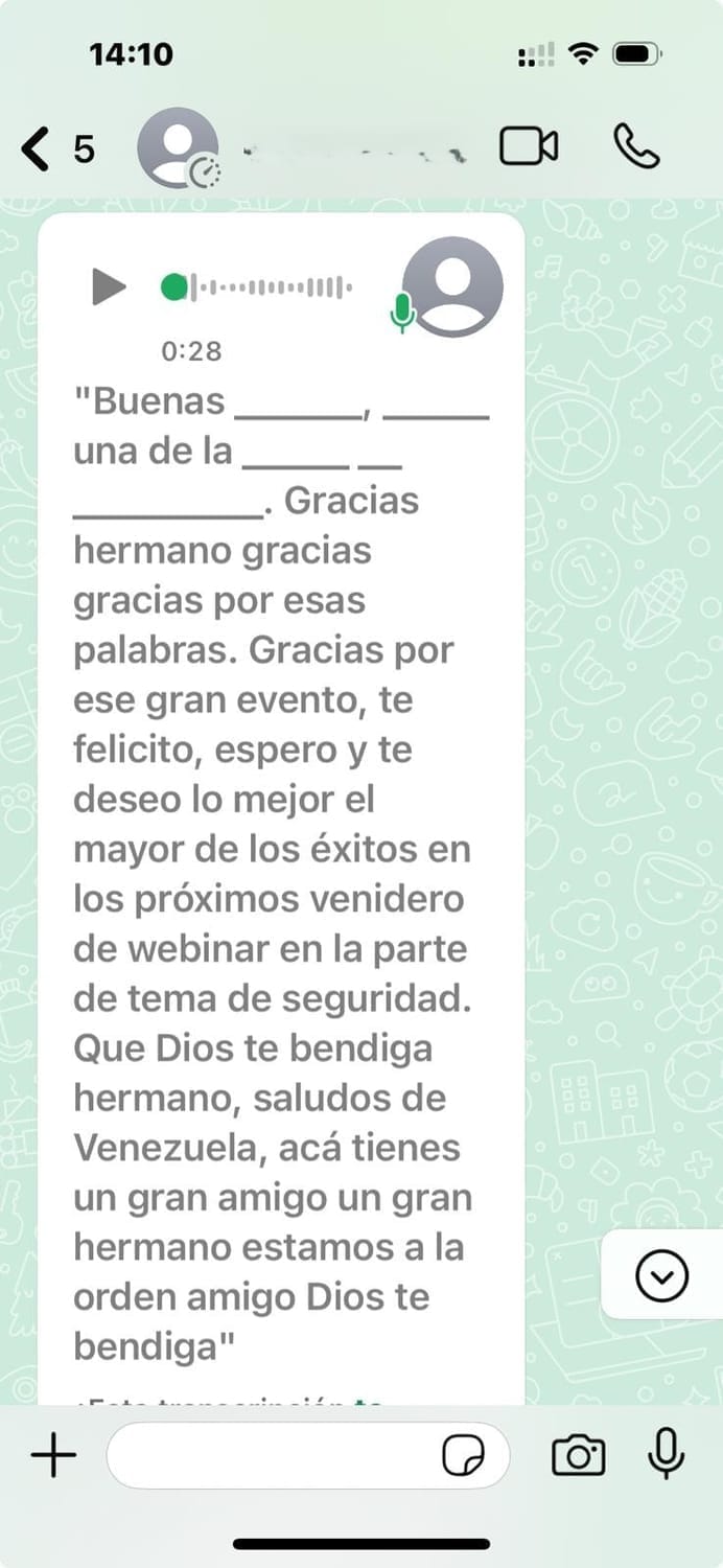 Testimonio