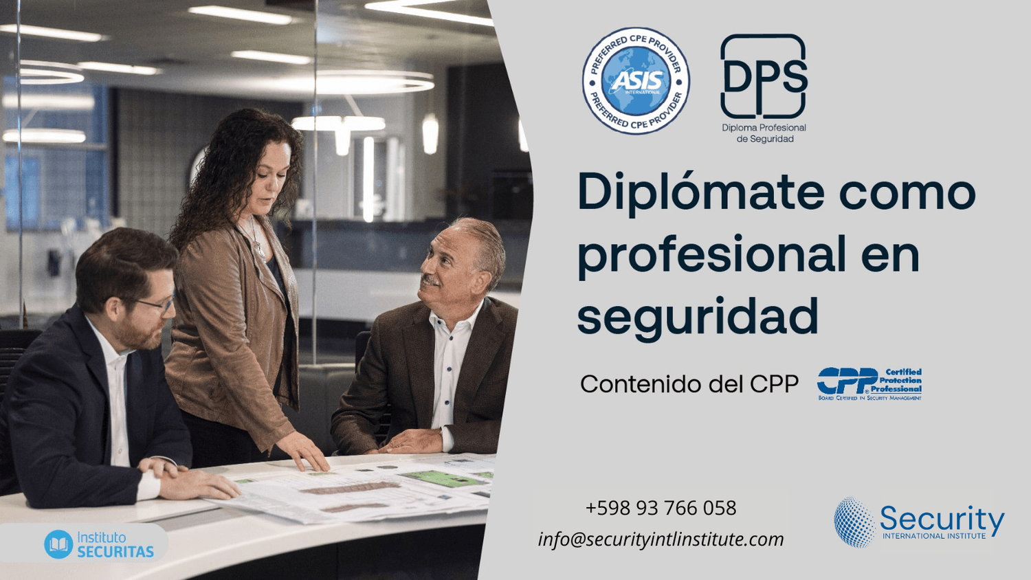 Diplómate como Profesional en Seguridad