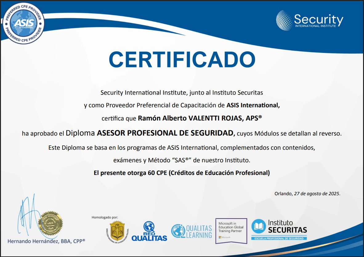 Certificada APS