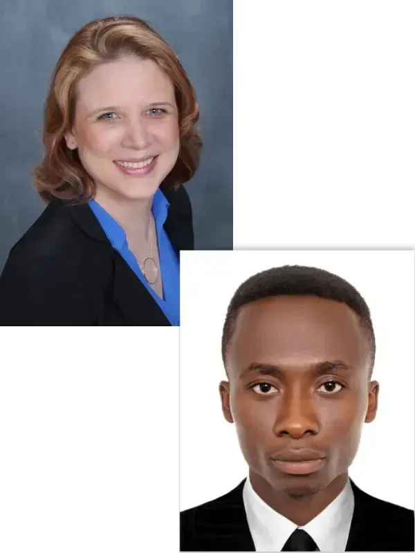 professional man speaking on stage and a