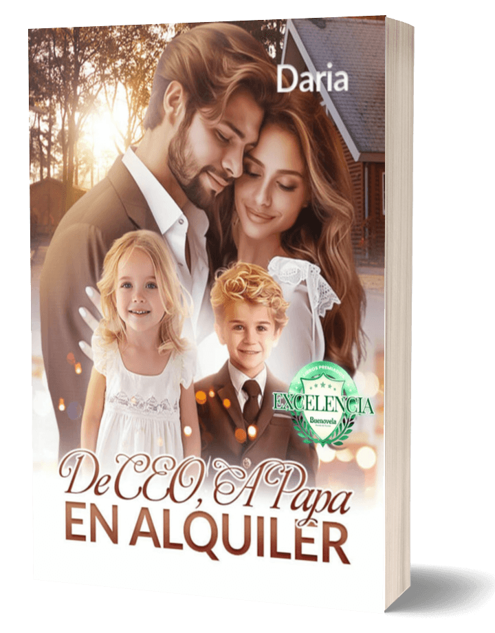 Portada de la novela romántica "De CEO a Papá en Alquiler" de la escritora Daria - Género Romance Contemporáneo.
