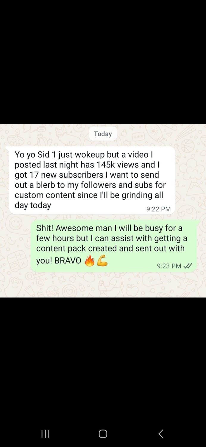 Student testimonial