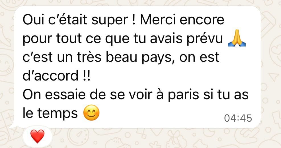 Témoignage client
