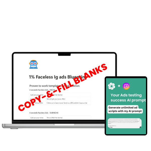 Ad templates + AI Unlimited Ad Generator 