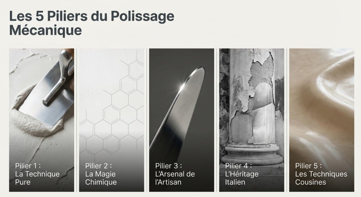 Application de savon noir sur chaux active