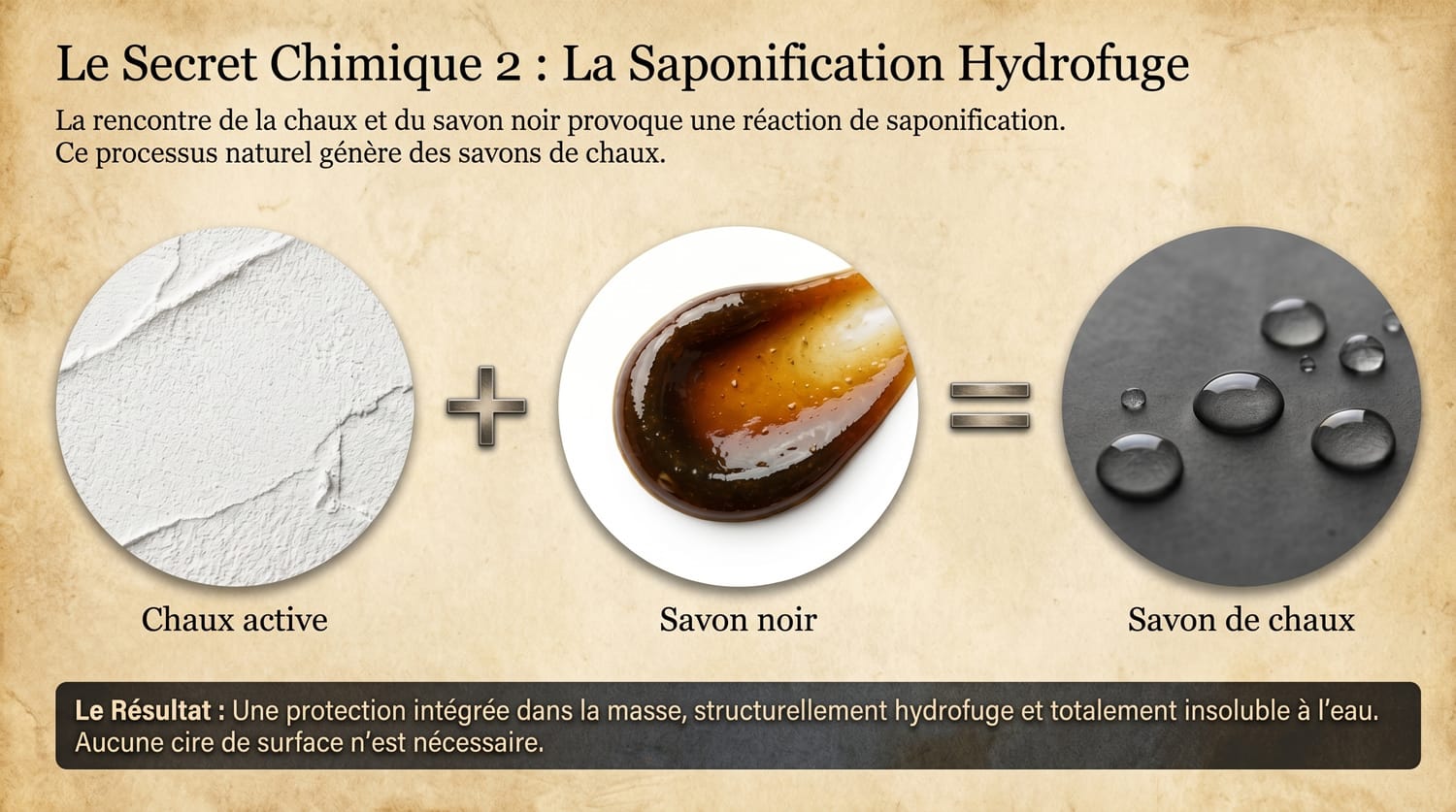 Secret Chimique 2 — La Saponification Hydrofuge