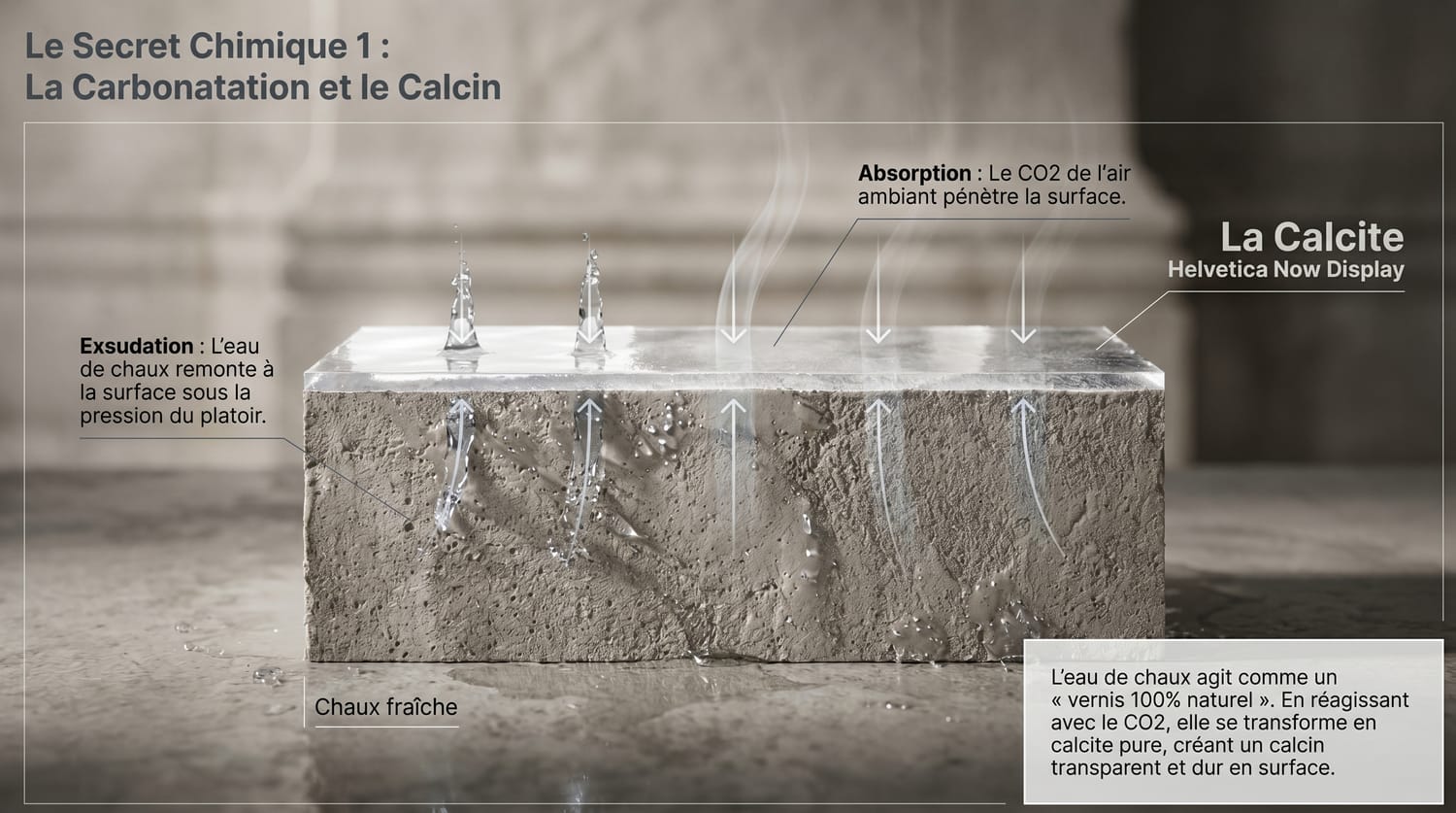 Secret Chimique 1 — La Carbonatation et le Calcin