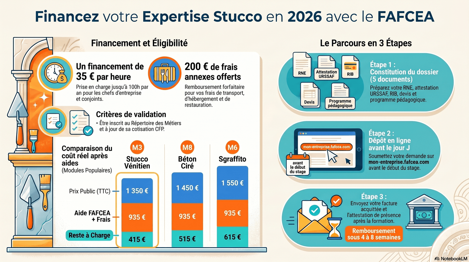 Guide financement FAFCEA 2026