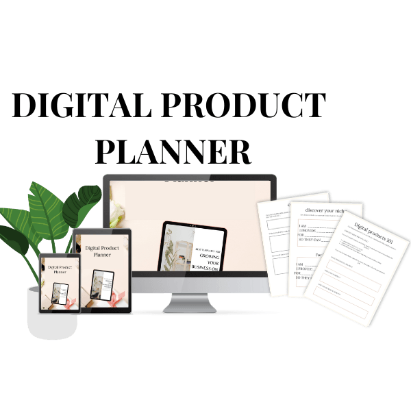 My digital product Planner