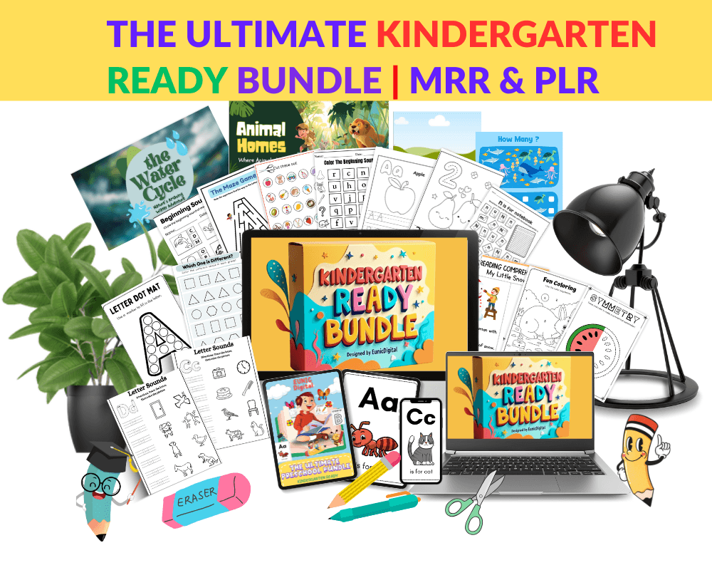 Ultimate Kindergarten Ready Bundle