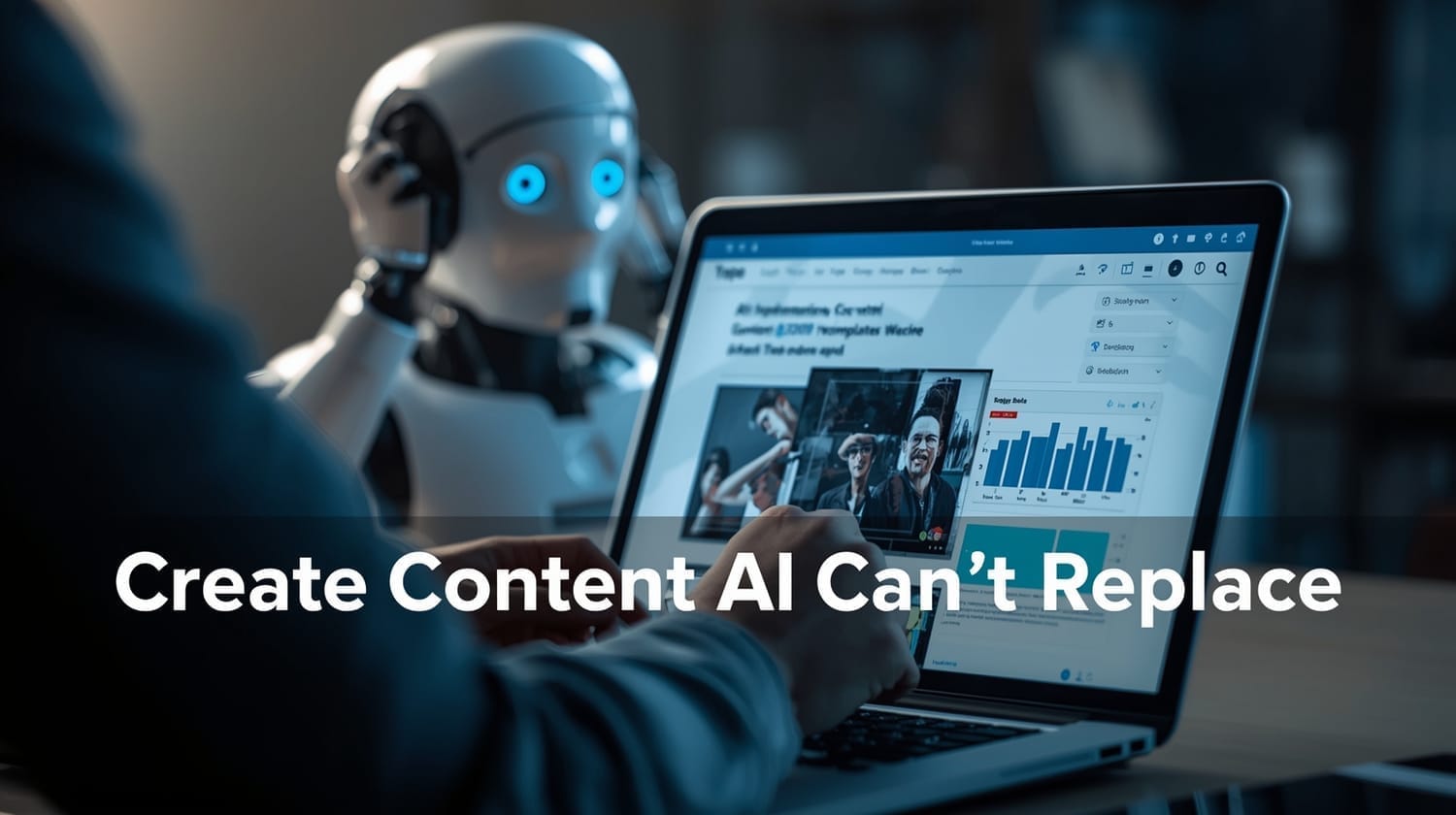 Create content that AI cant summerize. in that way you stay current