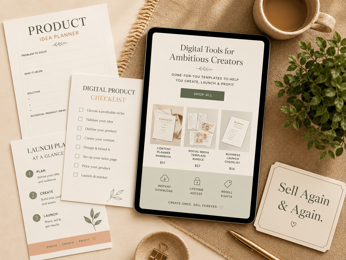 selling digital product
