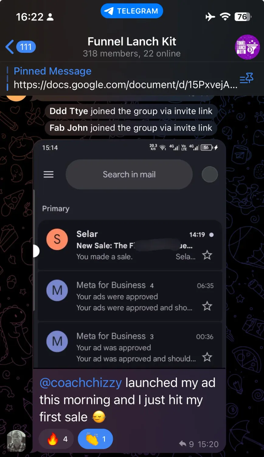Beginner first sale