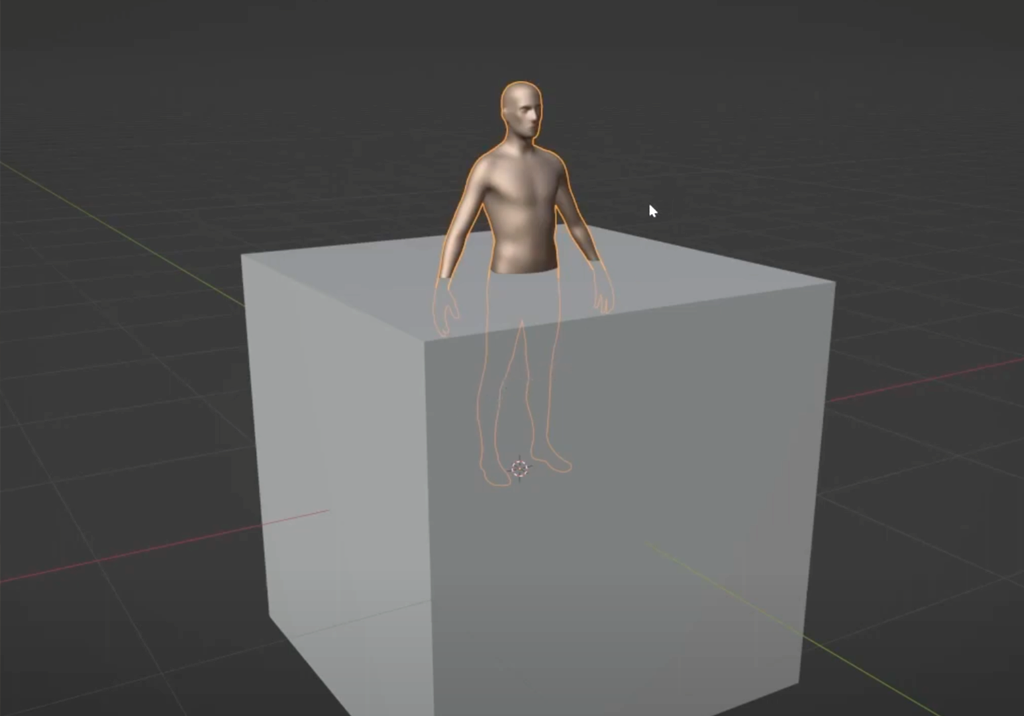 Modelo 3D referencia de escala