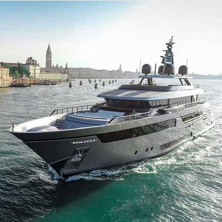 yacht in venice