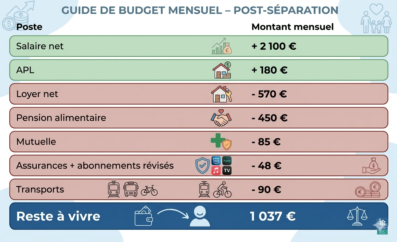 budget père séparé état des lieux jour 1