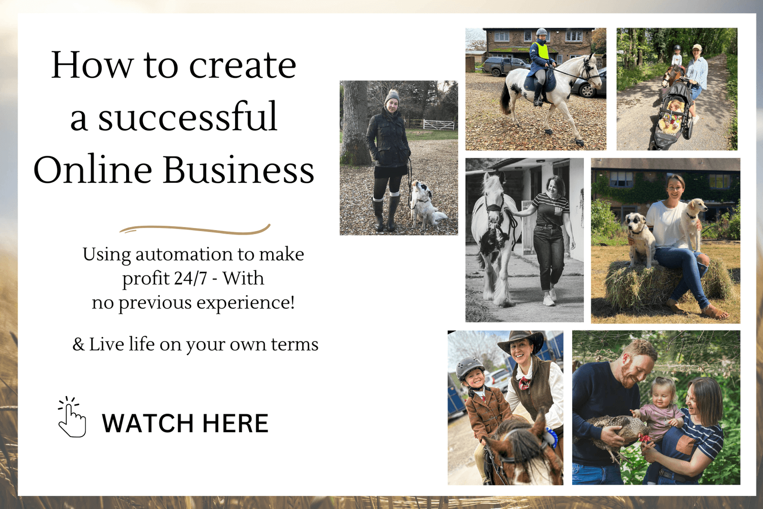 how to create a successful online business