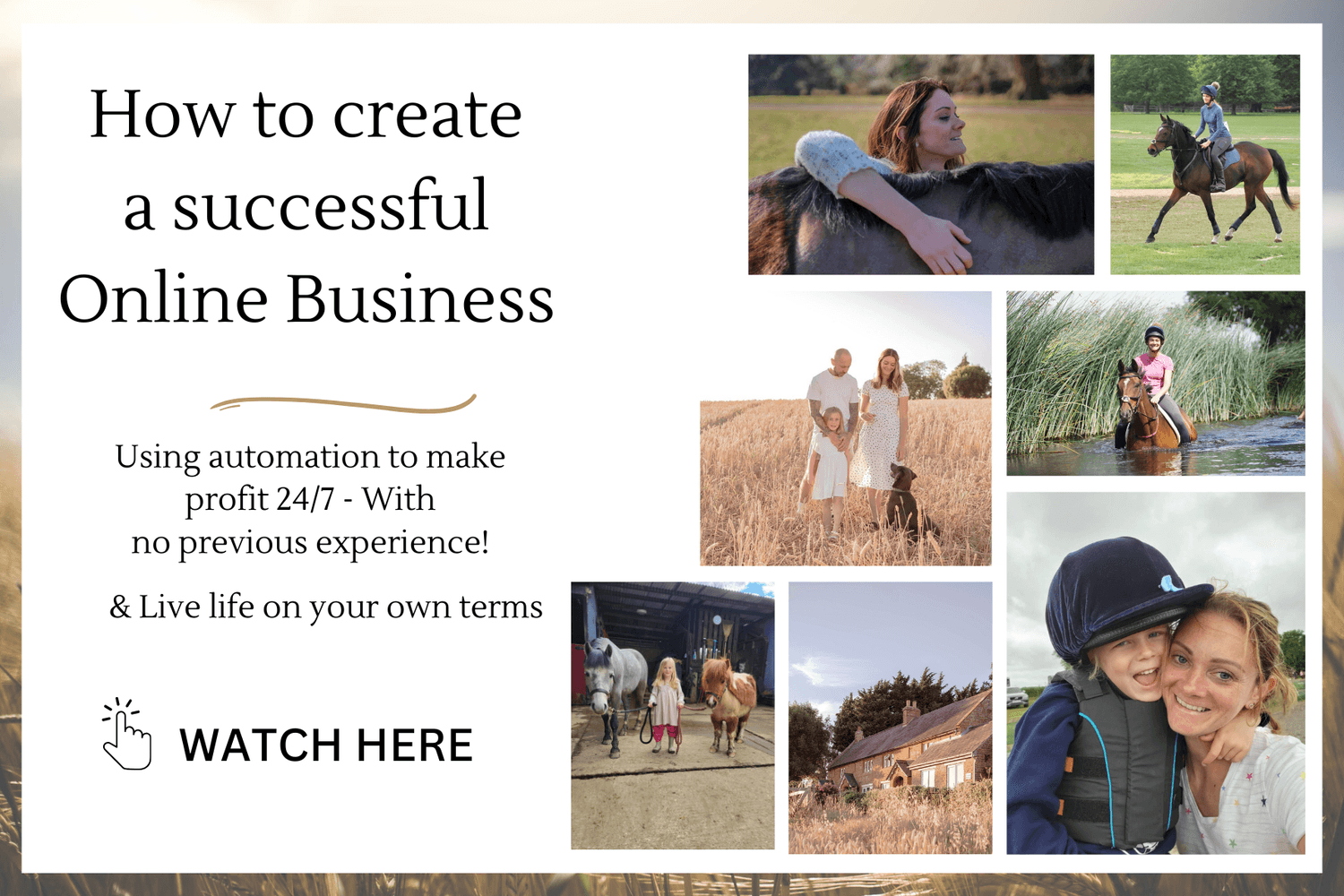 how to create a successful online business