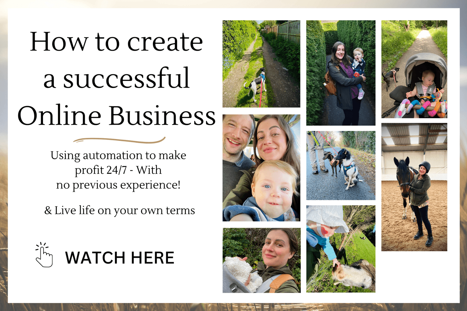 how to create a successful online business