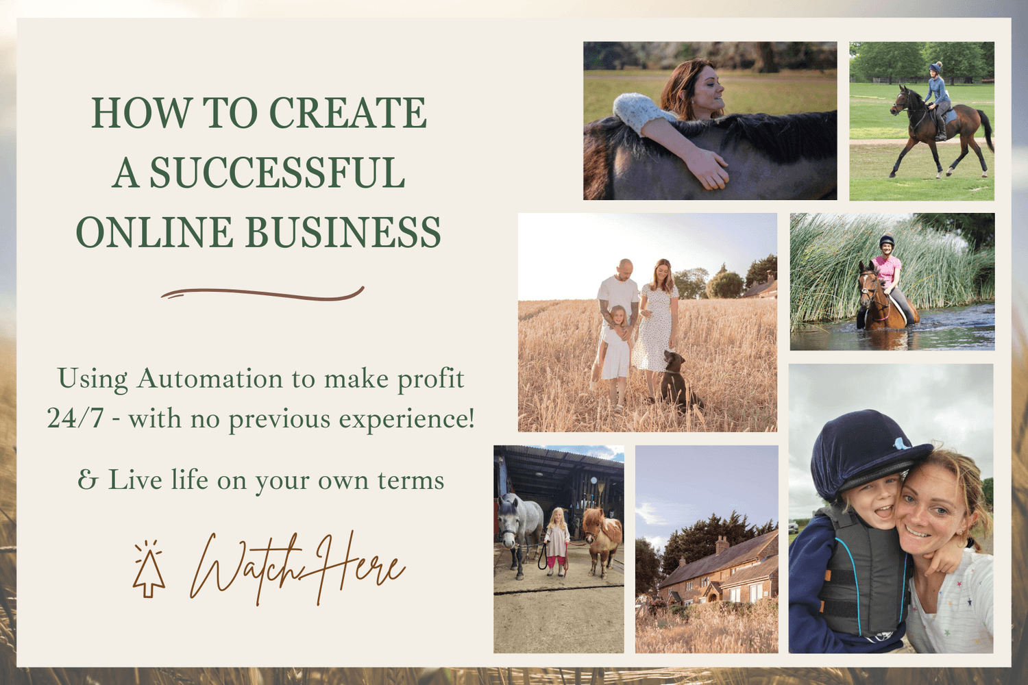 how to create a successful online business