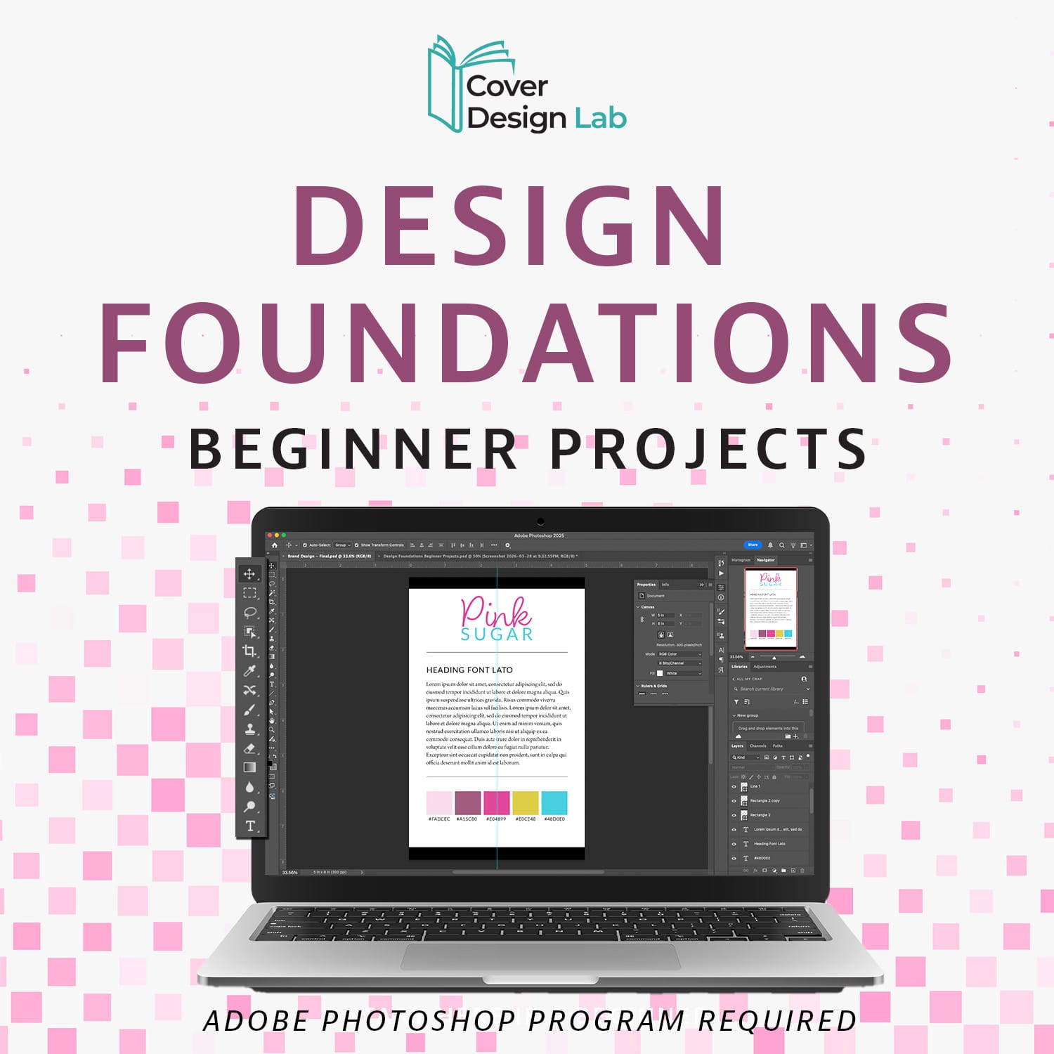 Photoshop for Book Cover Design Course