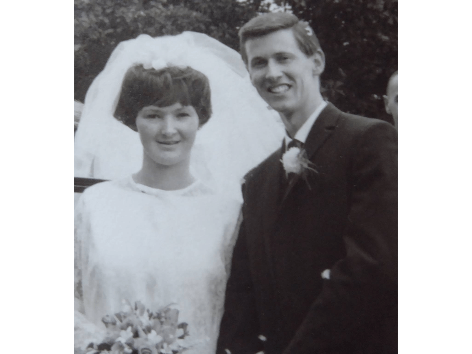 Wedding photo, 1966