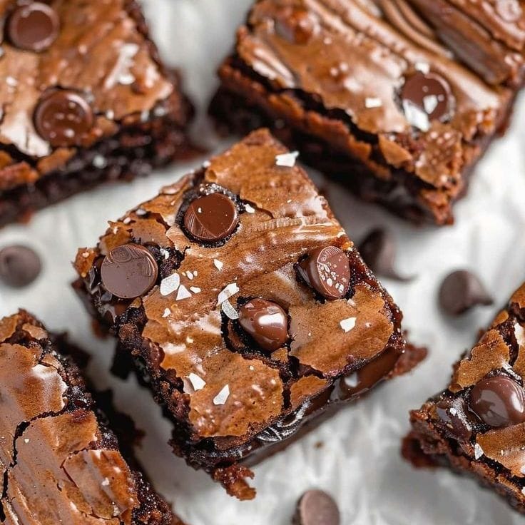 CHOCOLATE CHIP BROWNIES