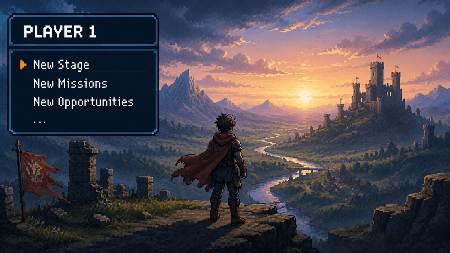 Pixel-art character scene 2