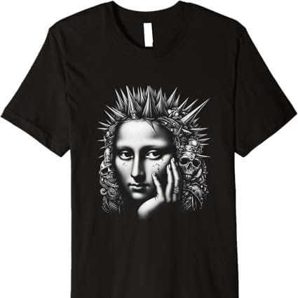 Mona Lisa Leonardo Da Vinci Premium T-Shirt 