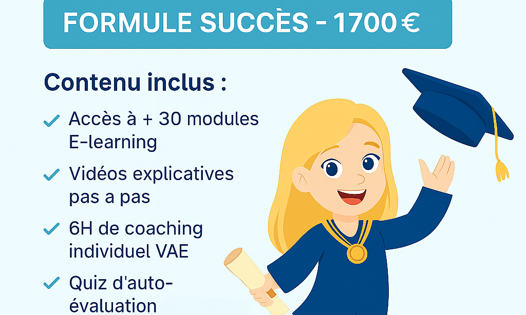 Passez à l'action dès maintenant et faites vos premiers pas vers le diplôme en VAE !