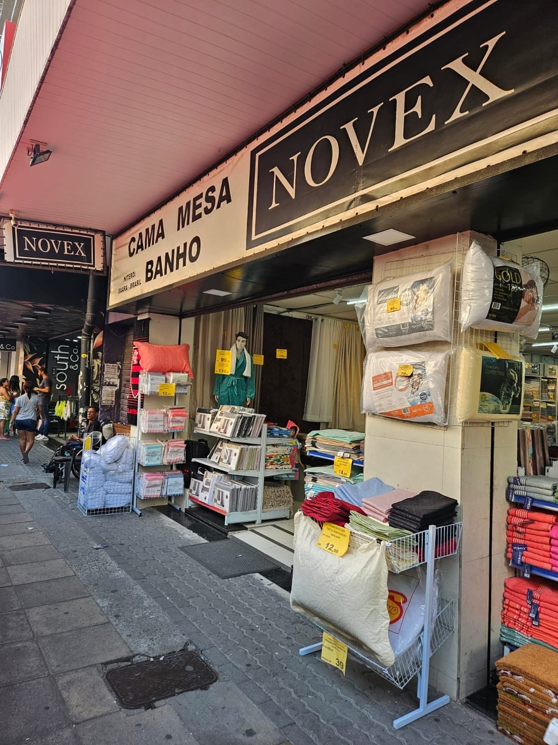 Fachada da Novex Decora em Niterói